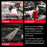 Griot's Garage Engine Cleaner for Car, Motorcycle, Boat, RV, and Truck, Oil, Dirt, and Grime Remover, 11158, One Gallon