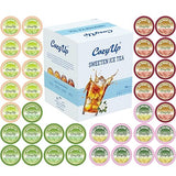 Cozy Up Iced Sweet Tea Variety Pack, 36 Count - Compatible with Keurig Brewers, Includes Sweetened Black, Green, Jasmine Green & Oolong Black Tea