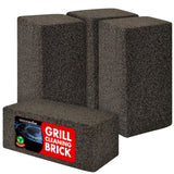 Stock Your Home Grill Cleaning Brick (4 Pack) - Heavy Duty Grill Cleaning Brick - Pumice Stone Brick for Flat Tops and Griddles - Blackstone Griddle