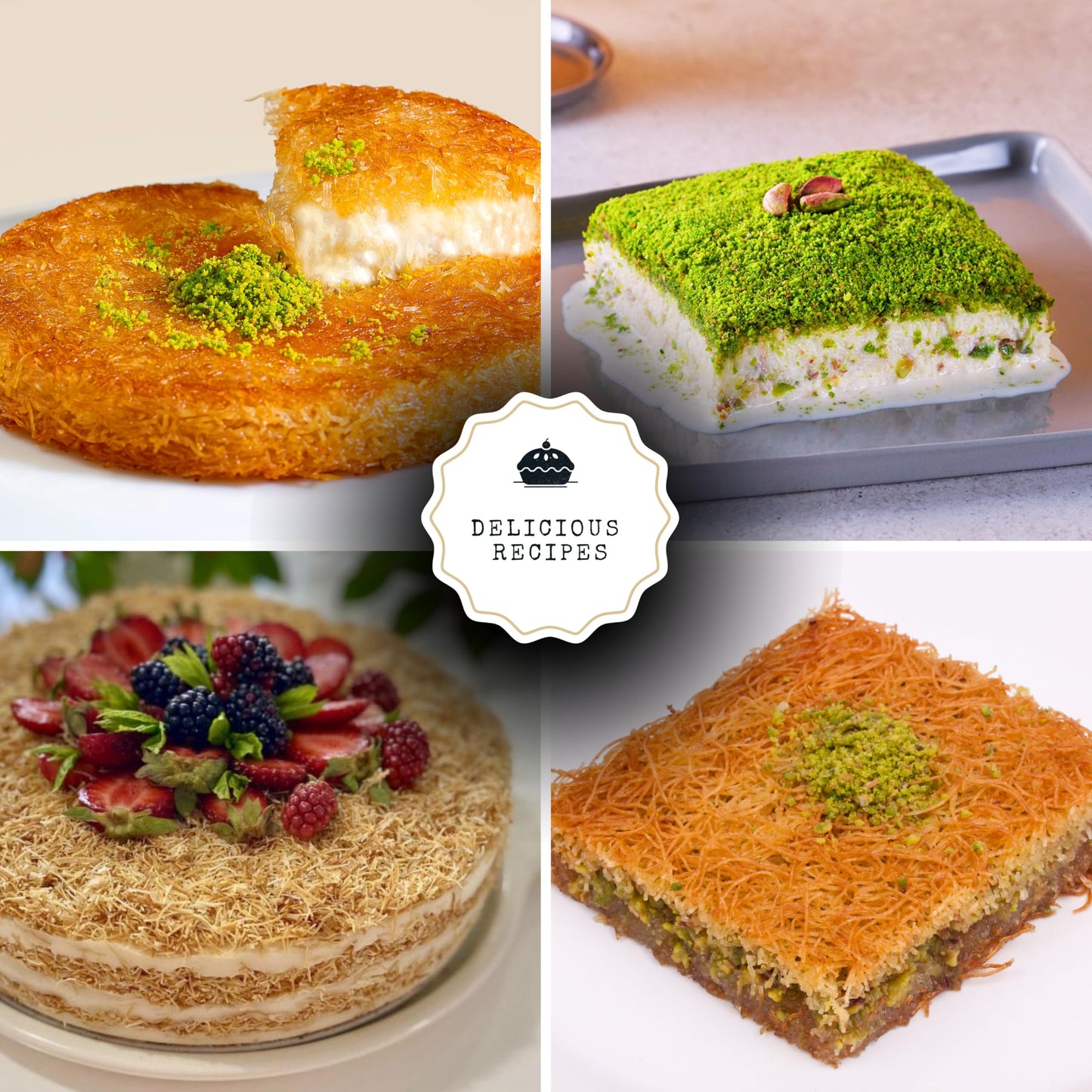 UNIQBITE Kataifi Pastry, 1.1lb (500g), Shredded Fillo Dough for Dubai Chocolate Bar Pistachio | Phyllo Dough Kadayif Knafeh