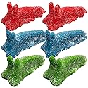 World's Greatest Gummy® Sour Slugs | Created by The Gummy Bear Guy® | 2 Sour Cherry, 2 Sour Green Apple, 2 Sour Blue Raspberry | 6-Pack |