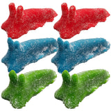 World's Greatest Gummy® Sour Slugs | Created by The Gummy Bear Guy® | 2 Sour Cherry, 2 Sour Green Apple, 2 Sour Blue Raspberry | 6-Pack |