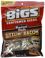 BIGS Bacon Salt Sizzlin' Bacon Sunflower Seeds, 5.35-Ounce Bag