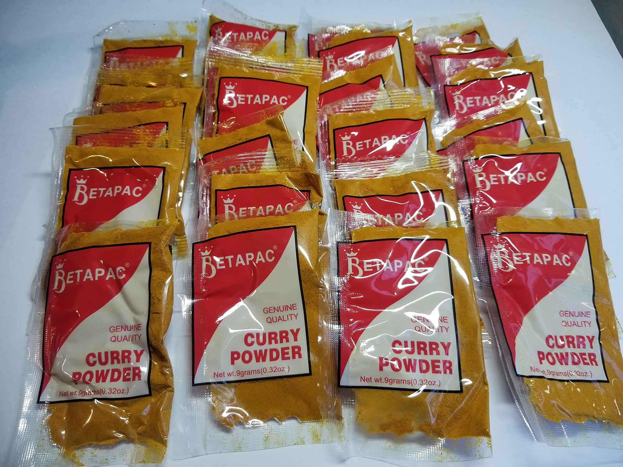 Betapac Curry Powder 0.33oz - Pack of 12