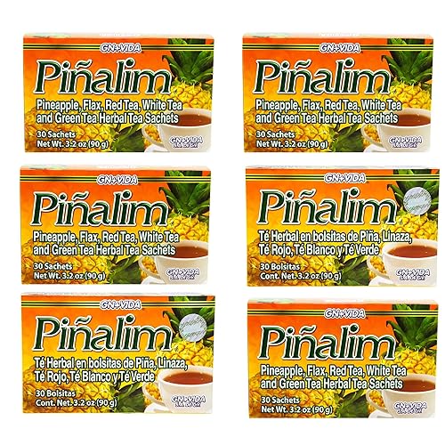 6 Boxes Te Pinalim Tea GN+Vida Tea 180 Day Supply