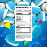 Blue Raspberry Puffs | Gummy Candy | 1 Lb Bag | Blue Candy for Baby Shower Favors & Gender Reveal Parties | Puffy Gummies for Goodie Bags & Cake