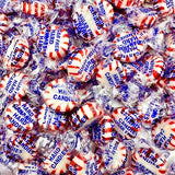Sugar Free Peppermint Starlight Candy - 1 Pound Bulk Bag (Approx 90 Count) - Individually Wrapped - Valentines Day Peppermint Mints- Keto & Diabetic