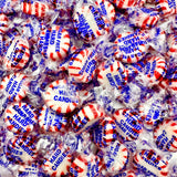 Sugar Free Peppermint Starlight Candy - 1 Pound Bulk Bag (Approx 90 Count) - Individually Wrapped - Valentines Day Peppermint Mints- Keto & Diabetic