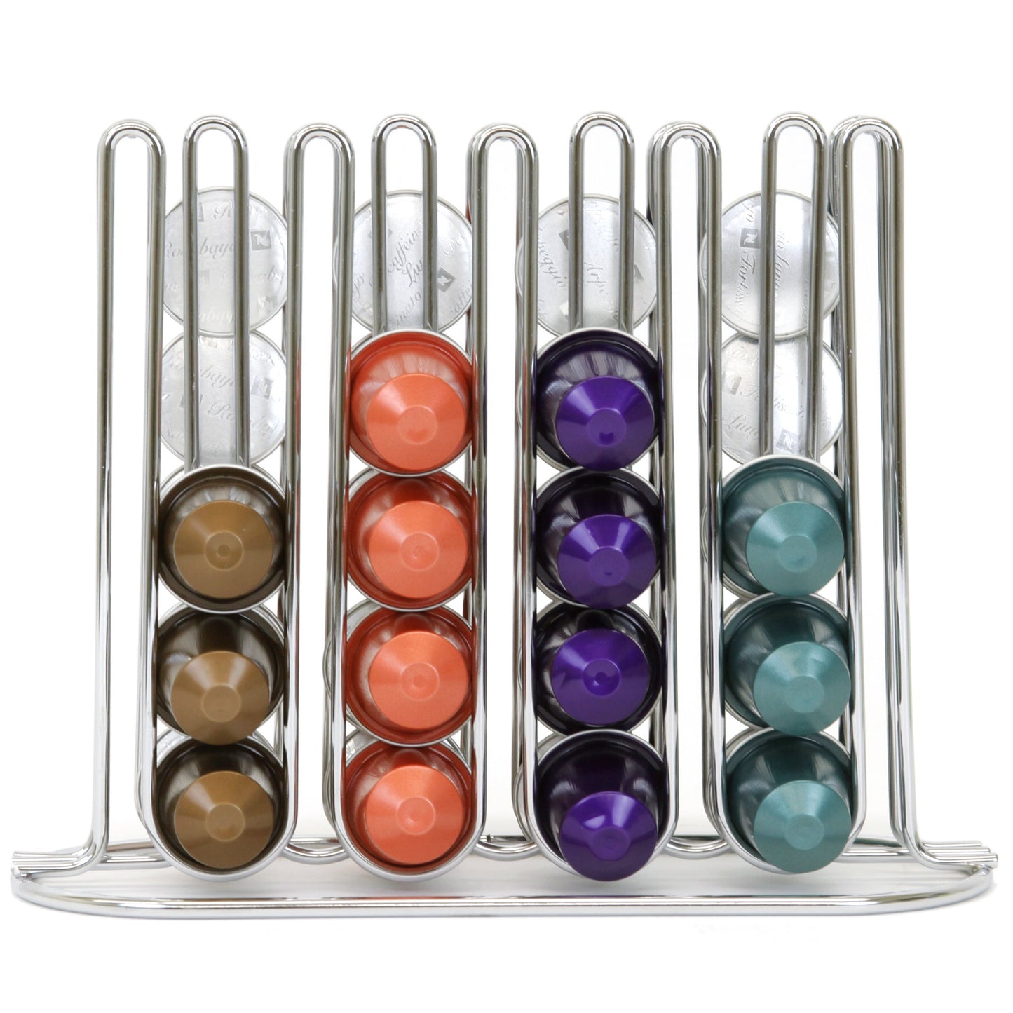 Paylak Slim and Sleek Coffee Pod Holder compatible with Nespresso Original Organizer for 40 Coffee Pods