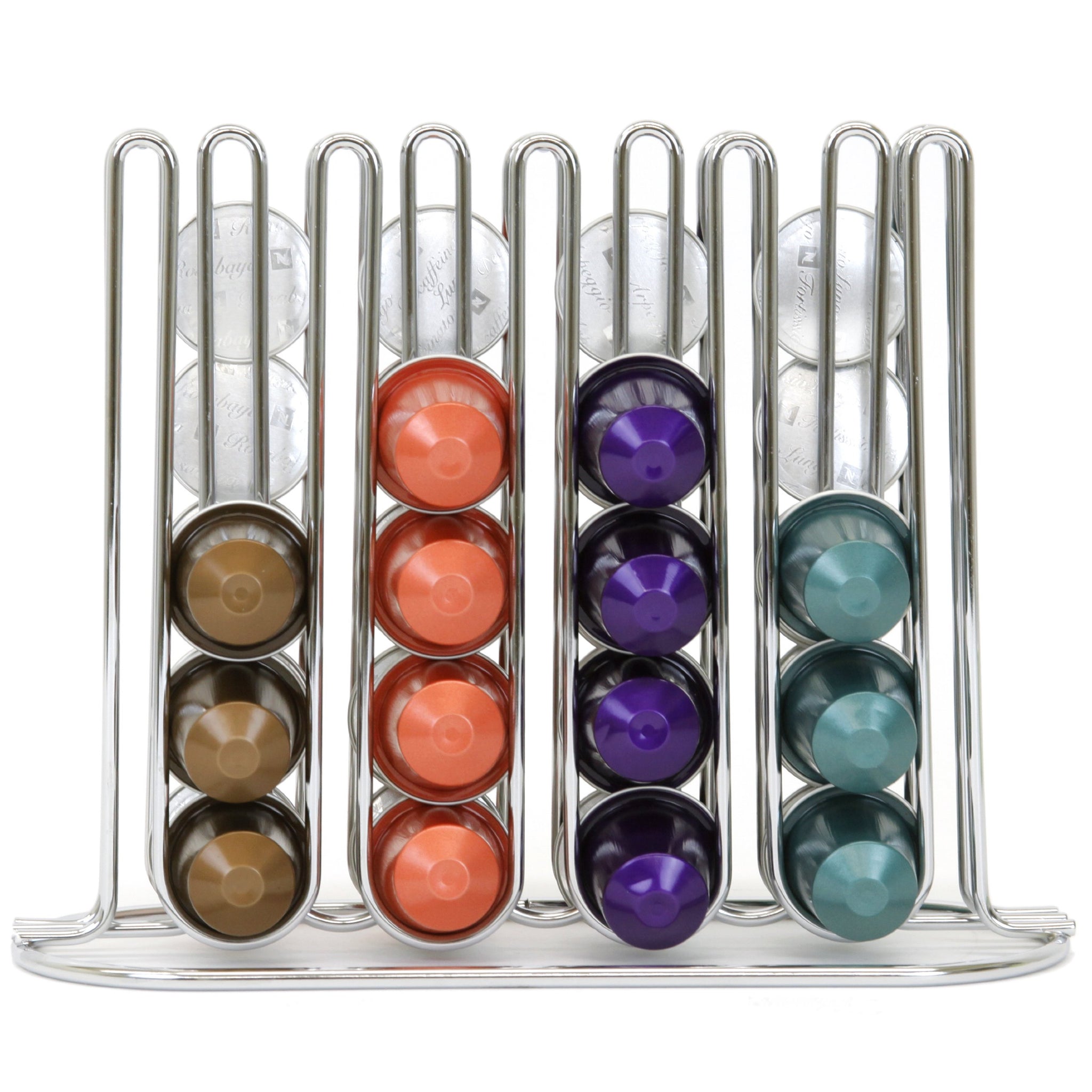 Paylak Slim and Sleek Coffee Pod Holder compatible with Nespresso Original Organizer for 40 Coffee Pods