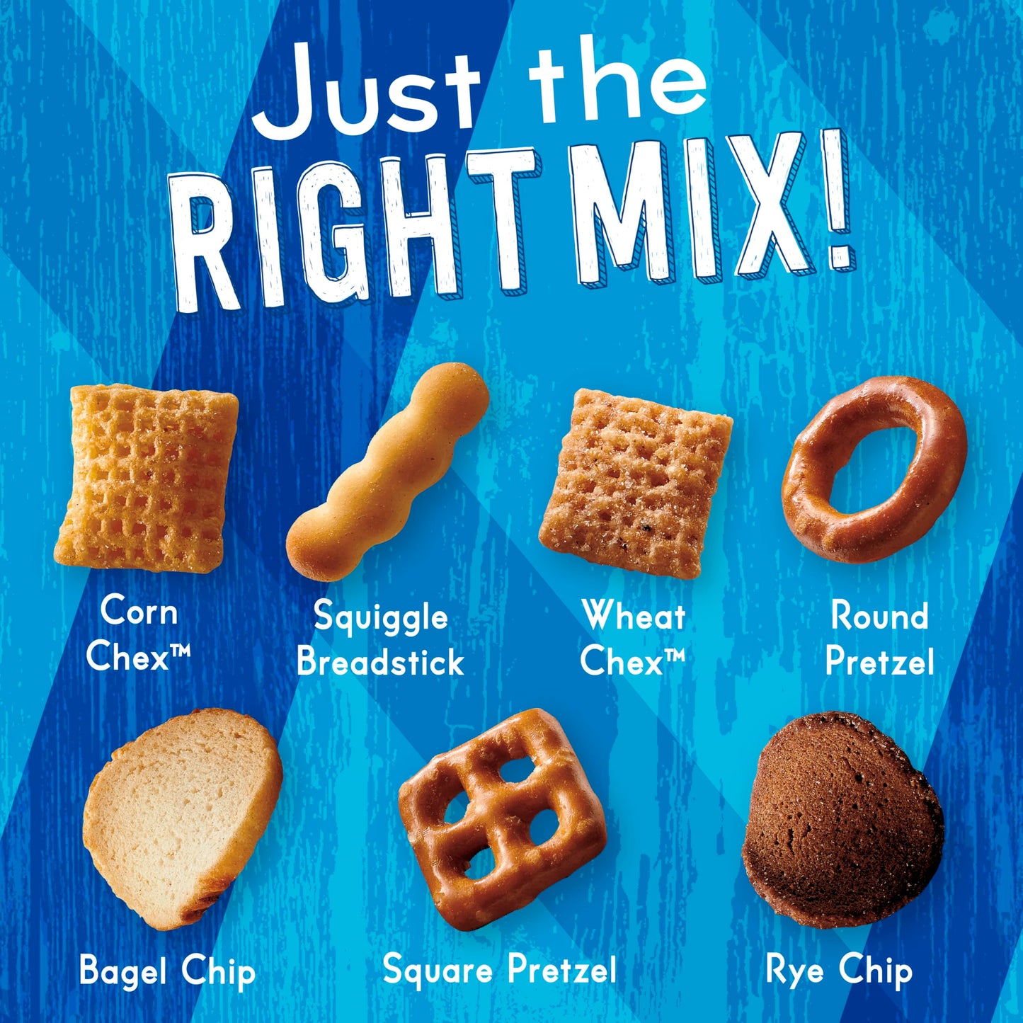 General Mills Chex Mix Traditional 60% Less Fat Than regular Potato Chips, 1.75 oz. Bags, 36 Count