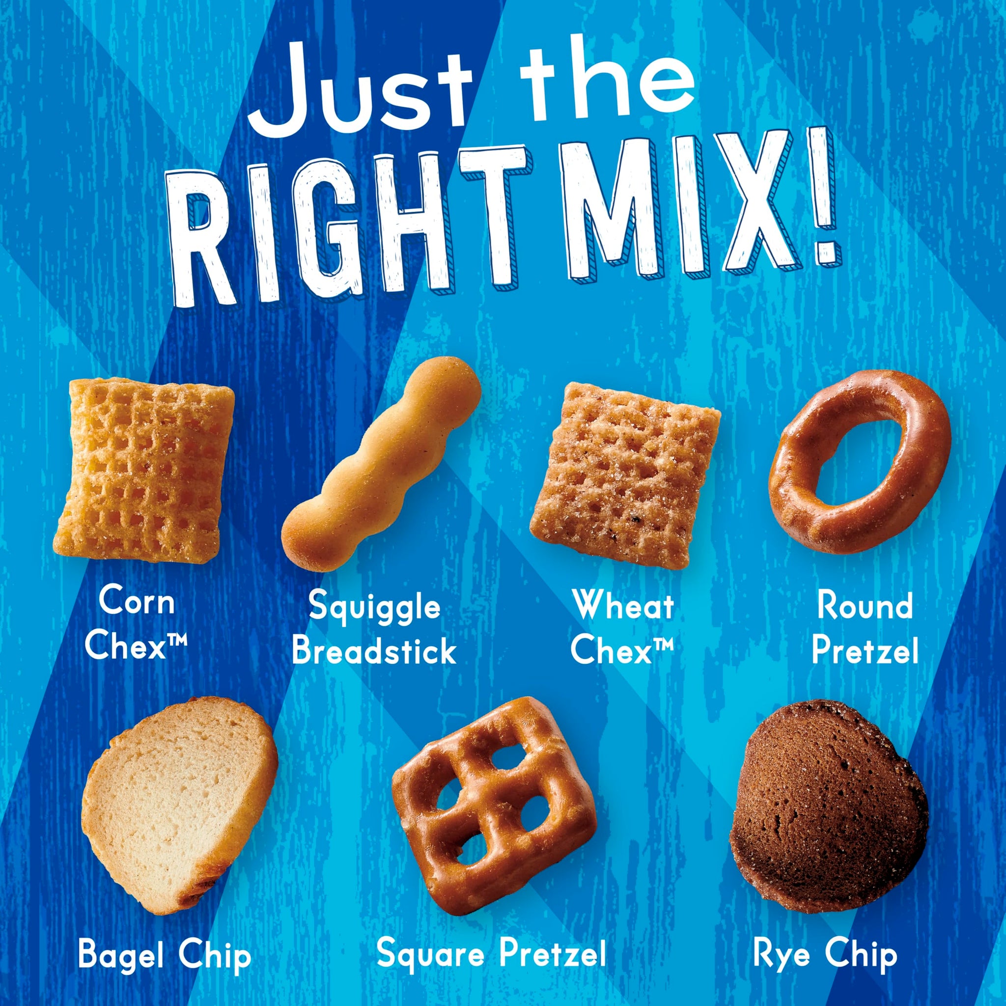 General Mills Chex Mix Traditional 60% Less Fat Than regular Potato Chips, 1.75 oz. Bags, 36 Count