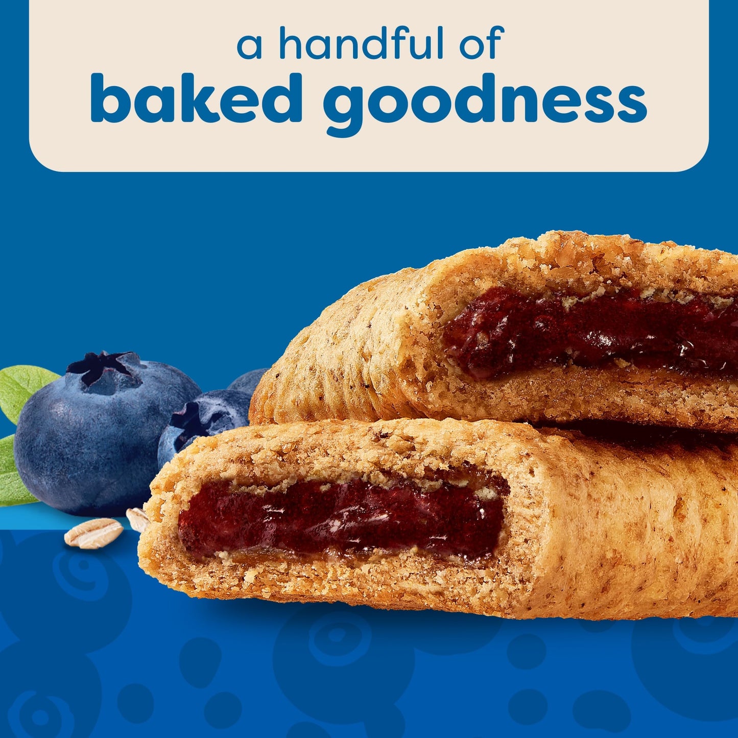 Nutri-Grain Breakfast Bars, Made with 10g Whole Grains, Snack Bars, Blueberry, 10.4oz Box (8 Count)
