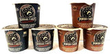 Kodiak Cakes Unleashed, Flapjack on the Go' COMBO PACK: 3 Cups of BLUEBERRY & MAPLE, 3 Cups of CINNAMON & MAPLE + BONUS 3 oz Maple Syrup, 6 Individual 2.25 oz Cups