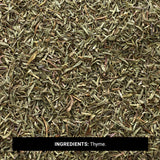 Frontier Co-op Thyme Leaf, Fancy-Grade, Whole, 16 Oz, Bulk Bag- Warm and Pungent Herb for Restaurant Supply