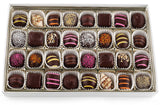 Premium Holiday Gourmet Chocolates Gift Box - Handmade Chocolate Truffles Candy in a Luxury Gift Box Basket - Set of Dairy Free Kosher Artisanal