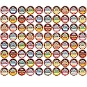 Java Factory Flavored Coffee Pods, Assorted Sampler, Variety Pack, Compatible with K Cup Brewers Including 2.0, 80 Count