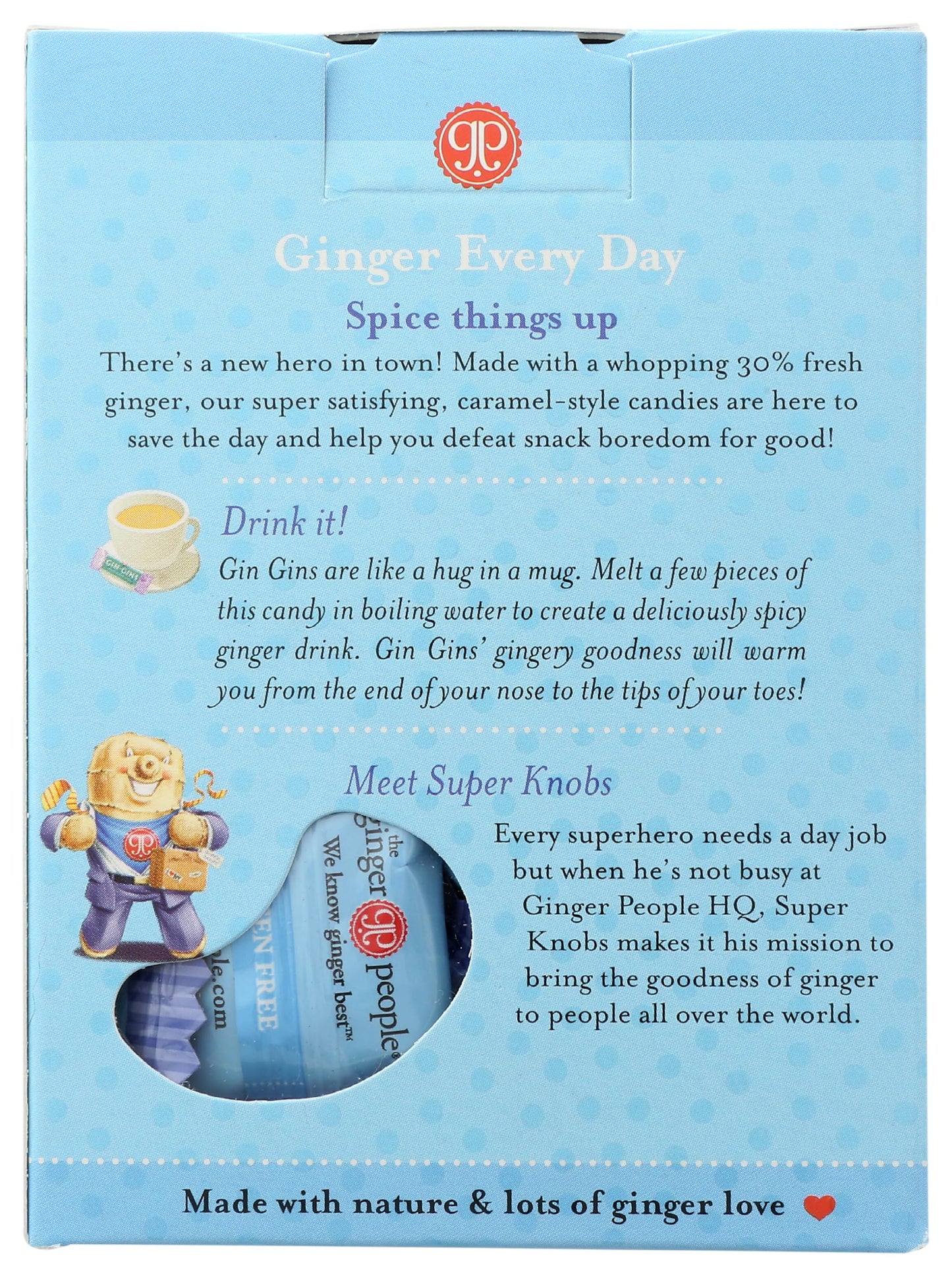 The Ginger People, Candy Gin Gins Boost Ultra, 4.5 Ounce