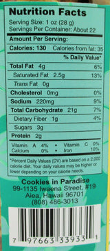 Hawaiian Local Style Furikaka Party Mix in Family-Size 22 Oz. Container