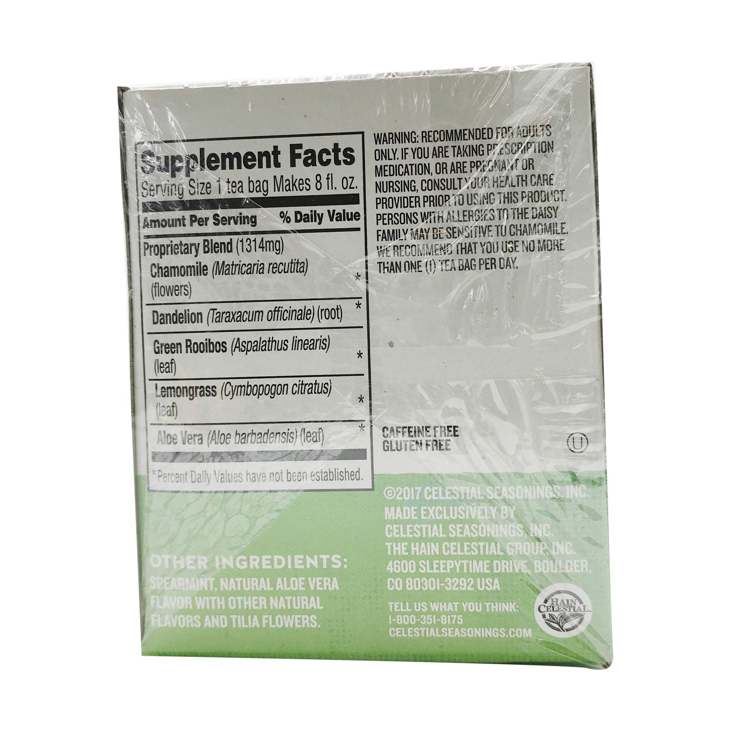 Celestial Seasonings, Tea Sleepytime Detox, 20 Count