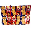 6 Packs Abu Walad Sandwich Cremes Biscuits Cookies Snacks Made in Yemen 3.52 oz (100 gram)