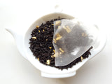Ginger Peach Black Tea in Pyramid Sachets (2 Tins)