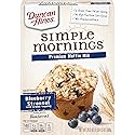 Duncan Hines Simple Mornings Blueberry Streusel Flavored Muffin Mix, 20.5 oz.