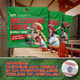 Big League Chew Watermelon Bubble Gum 3-Pack - 2.12oz Packets - Watermelon Baseball Gum - Big League Chew Baseball Candy Set for Treats, Party Favors