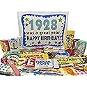 RETRO CANDY YUM ~ 1928 98th Birthday Gift Box Nostalgic Candy Assortment from Childhood for 98 Year Old Man or Woman Born 1928