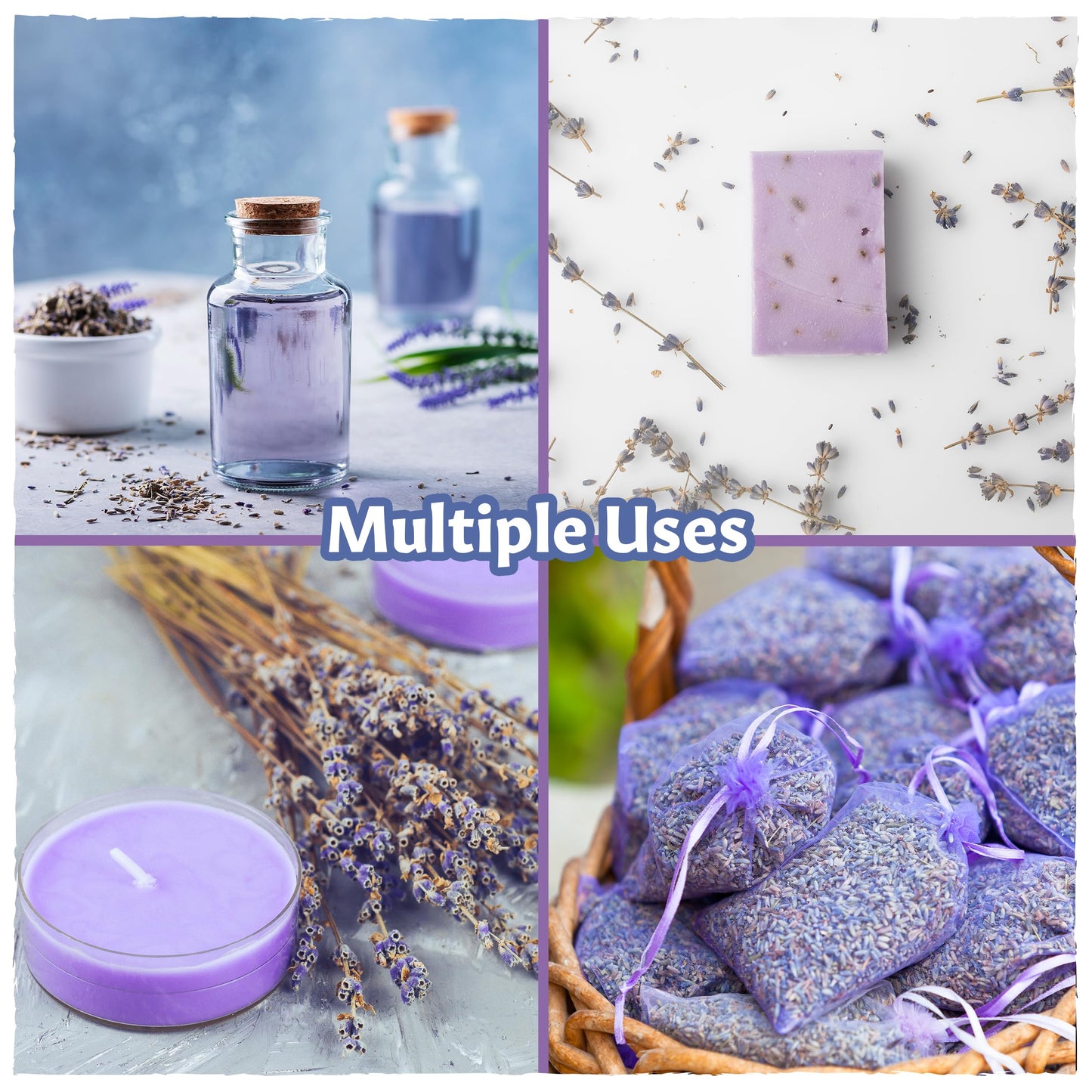 Eastanbul Dried Lavender Flowers, 3.5oz, Culinary Lavender, Food Grade Buds For Cooking, Tea Loose Leaf, Herb For Baking & More, Edible, Dried, Pure