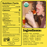 Yellowbird Organic Sriracha Hot Sauce (9.8 oz) Mellow Hot - Sweet, Spicy & Garlicky - Made With Organic Garlic, Red Jalapeno Peppers, Dates & Lime