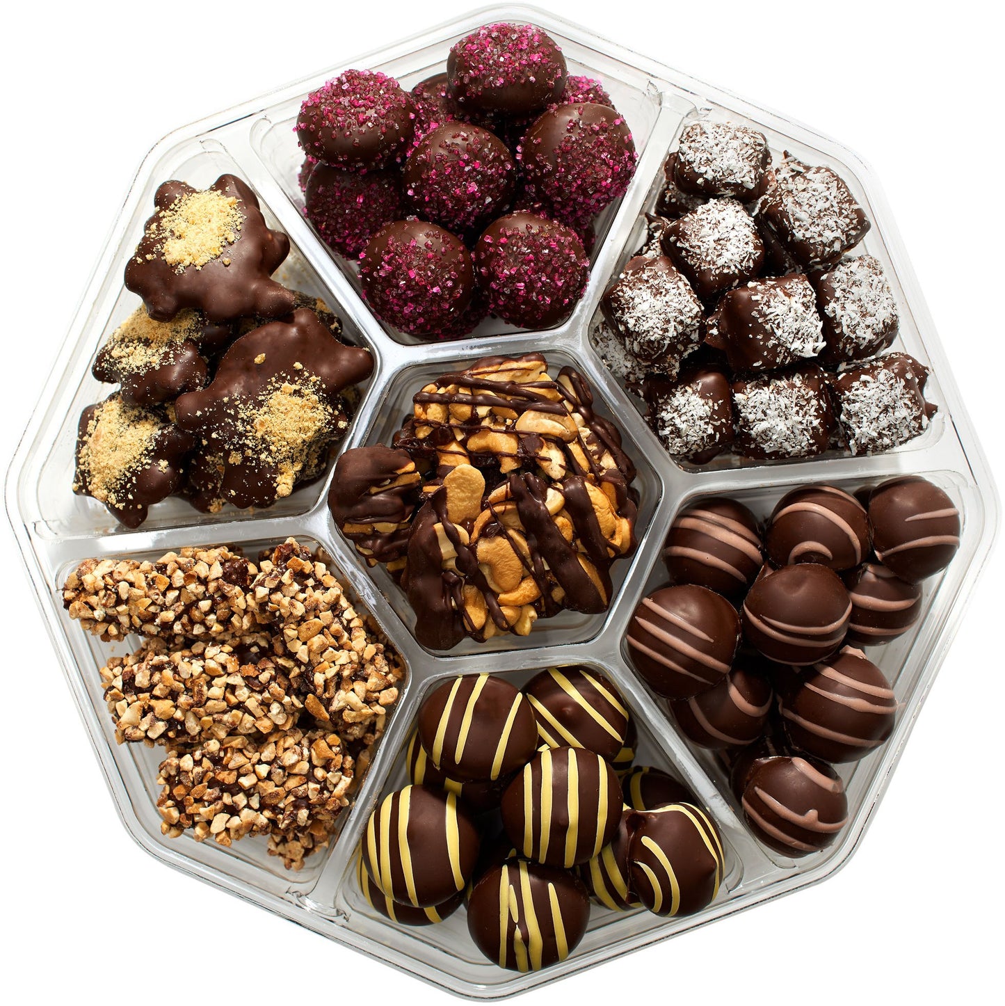 Gourmet Assorted Chocolate Gift Set - Artisan Crafted Chocolates Indulgent, Sumptuous, Melt in Your Mouth Chocolatier Truffle Gift Assortment, Kosher