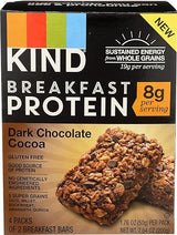 Kind, Prtn Bar, Dark Chocolate, Pack of 8, Size 4/1.76OZ, (Dairy Free)