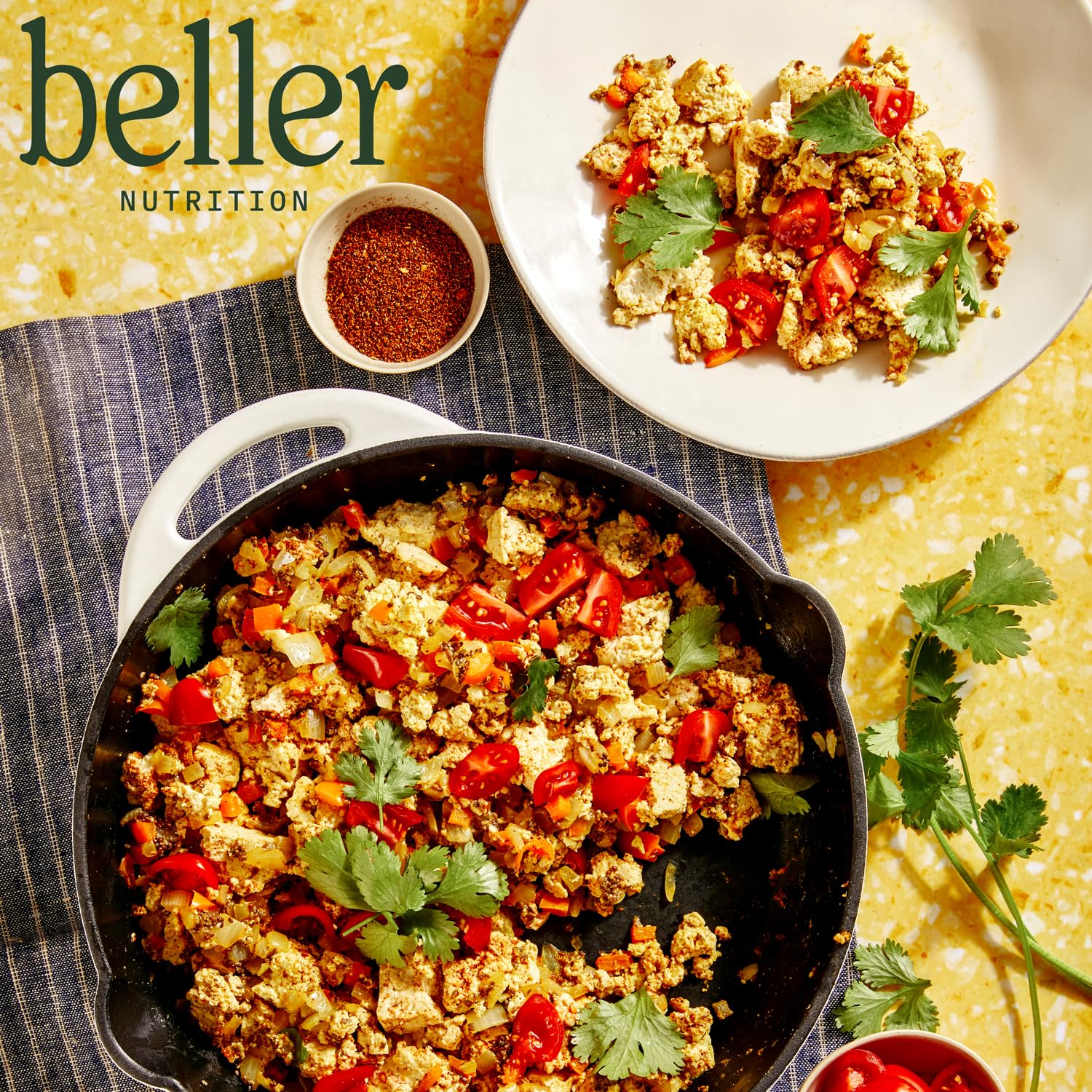 Beller Nutrition Tex Mex Organic Ancho Chili Powder Spice Blend Seasoning | 2 oz | Mexican Seasoning with Ground Ancho Powder, Paprika, Cumin, Ceylon