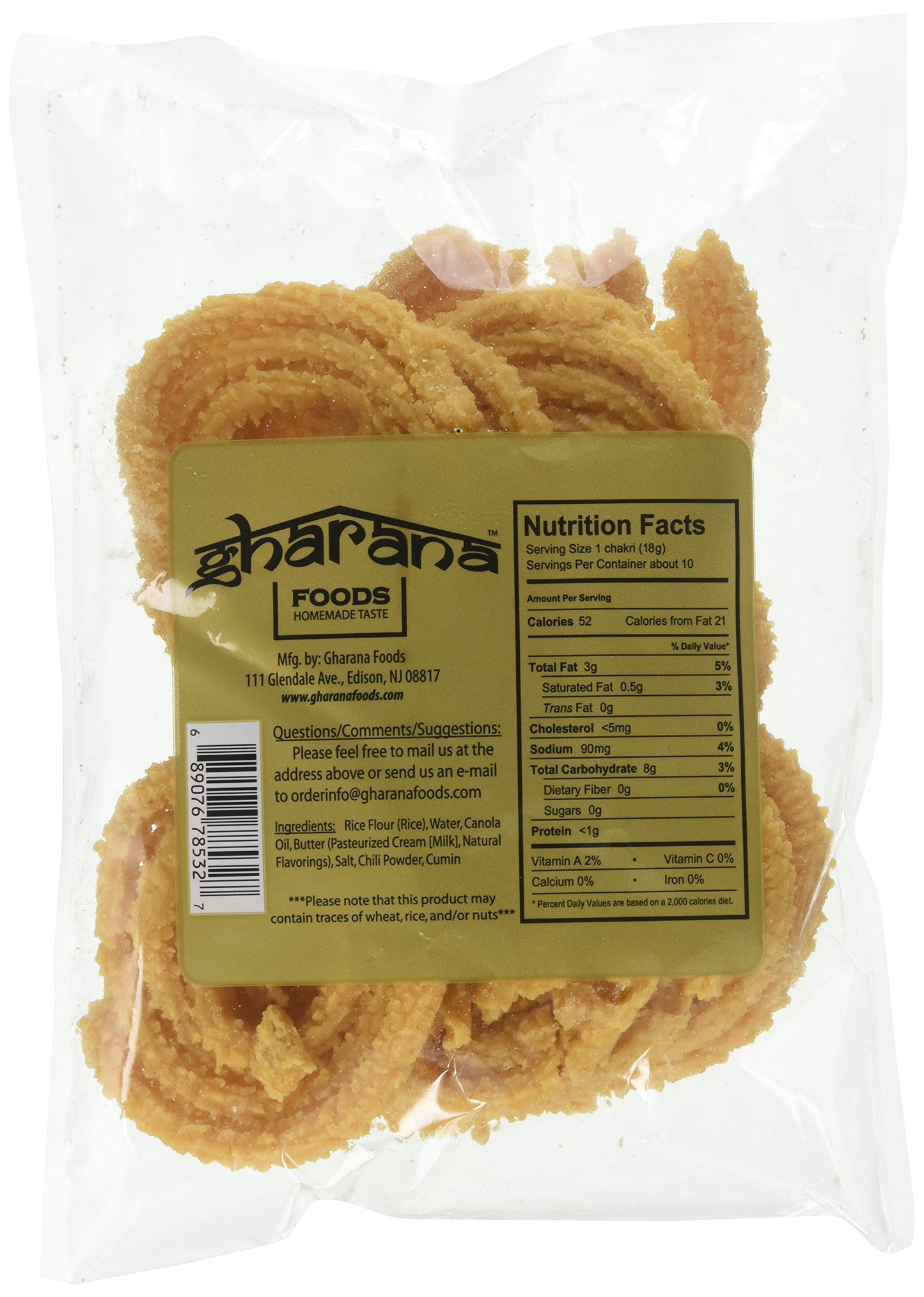Gharana Foods Original Chakri, 6 oz