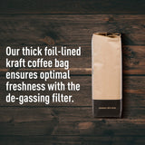 Screen 18 Specialty Grade Premium Kenya AA Ground Coffee, Single Origin, Medium Dark Roast, 1 LB