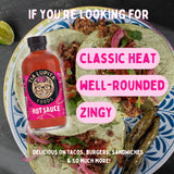 Tia Lupita Hot Sauce | 8 oz x 1 Bottle | Flavorful Heat, Medium Spice, Smoky with hints of Sweetness | Gluten Free, Non GMO, Sugar Free, Low Sodium