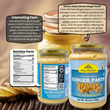Asian Kitchen Ginger Cooking Paste 26.5oz (750g) Glass Jar ~ Vegan | Gluten Free | NON-GMO | No Colors | Indian Origin