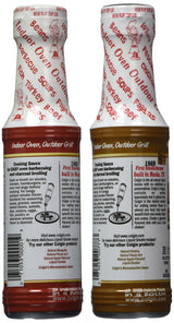 Colgin Hickory & Mesquite Liquid Smoke (4 oz each) Bundle for Home Cooks & BBQ Enthusiasts - Ideal Liquid Smoke for Cooking - Bold Texas Smokehouse