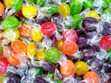 Assorted Hard Candy - 2 lb Bulk Bag Variety Fruit Mix of Cherry Orange Lemon Lime Grape Flavors | Individually Wrapped | Office Candy Bowl, Pinata