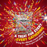 CANDYMAN Bulk Candy Variety Pack, 15 lb, Assorted, Individually Wrapped