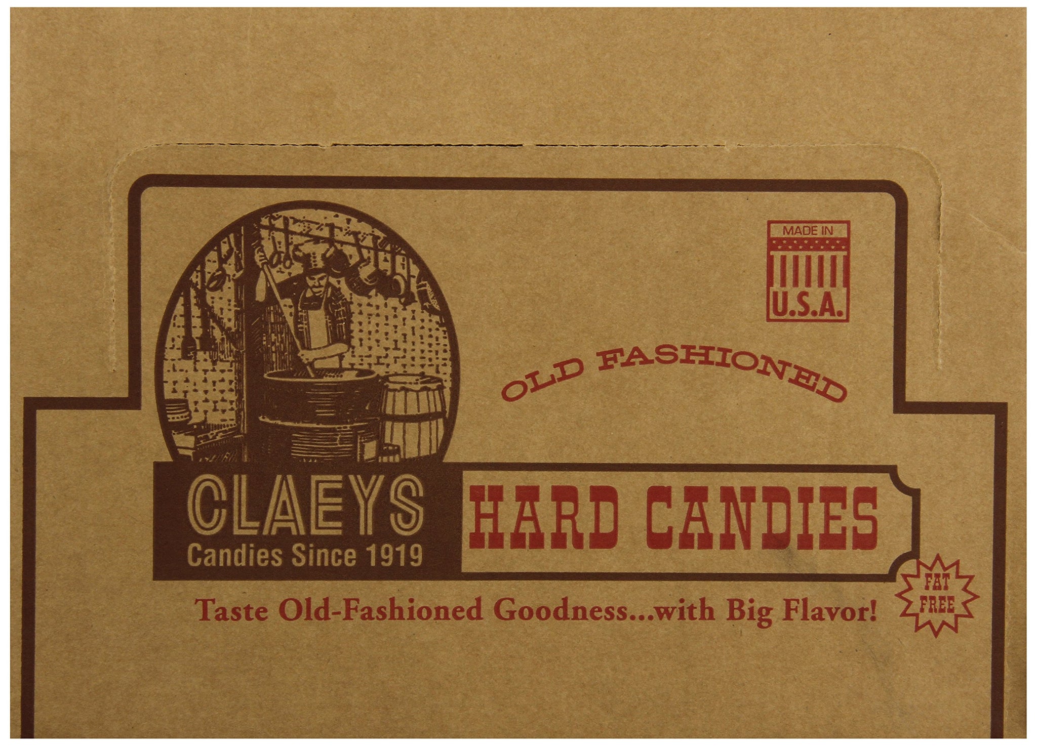 Claey's, Old Fashioned Hard Candy Sassafras, 6 Ounce Bag
