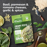 Knorr Sauce Mix Pasta Sauce For Simple Meals and Sides Creamy Pesto No Artificial Flavors, No Added Msg 1.2 oz, 24 Count