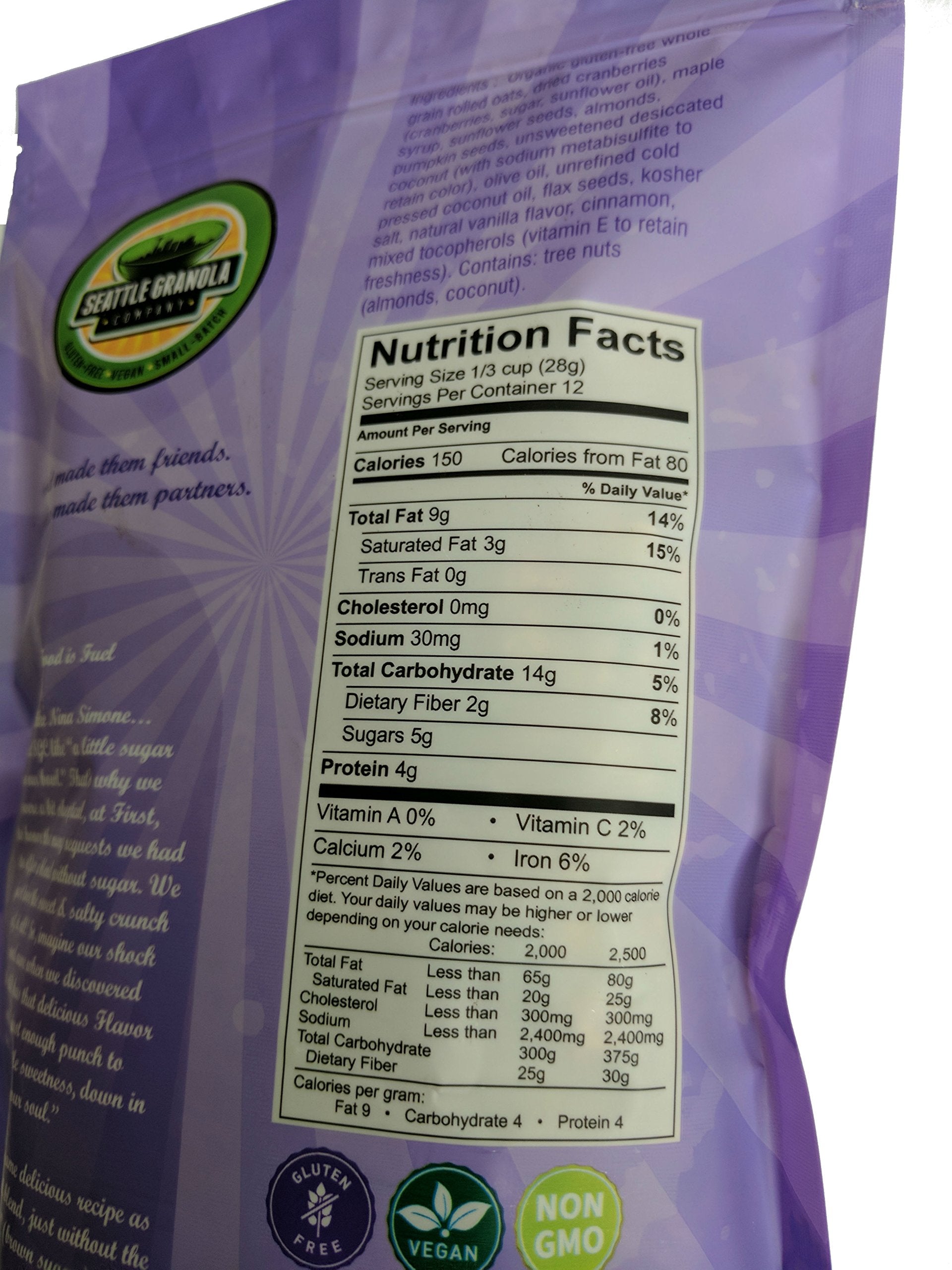 Honest Granola - 12 oz. by Seattle Granola Company
