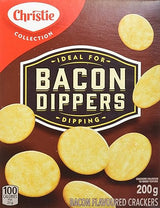 Bacon Dippers Crackers, Ideal for Dipping, 200g/7.05 Ounces Set of 10