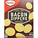 Bacon Dippers Crackers, Ideal for Dipping, 200g/7.05 Ounces Set of 10