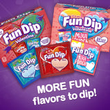 Lik-a-Maid Fun Dip Valentines Day Candy Friendship Exchange Variety Box, 10.32 oz, 24 Pouches