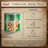 Pastorelli Pizza Sauce, Original Authentic Italian Pizza Sauce with Extra Virgin Olive Oil and Pecorino Romano Cheese Shredded, Since 1952 Family