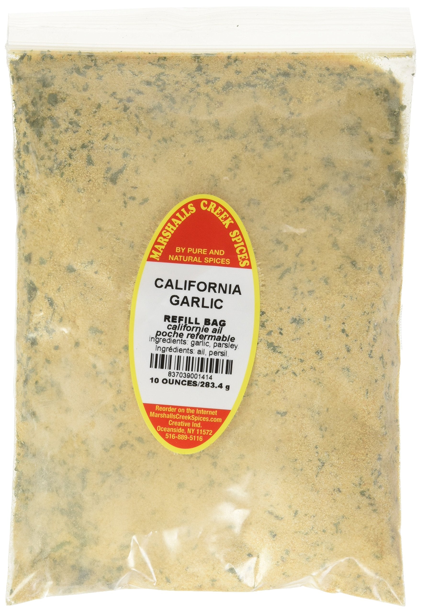 Marshall’s Creek Spices California Garlic Seasoning Refill, 10 Ounce