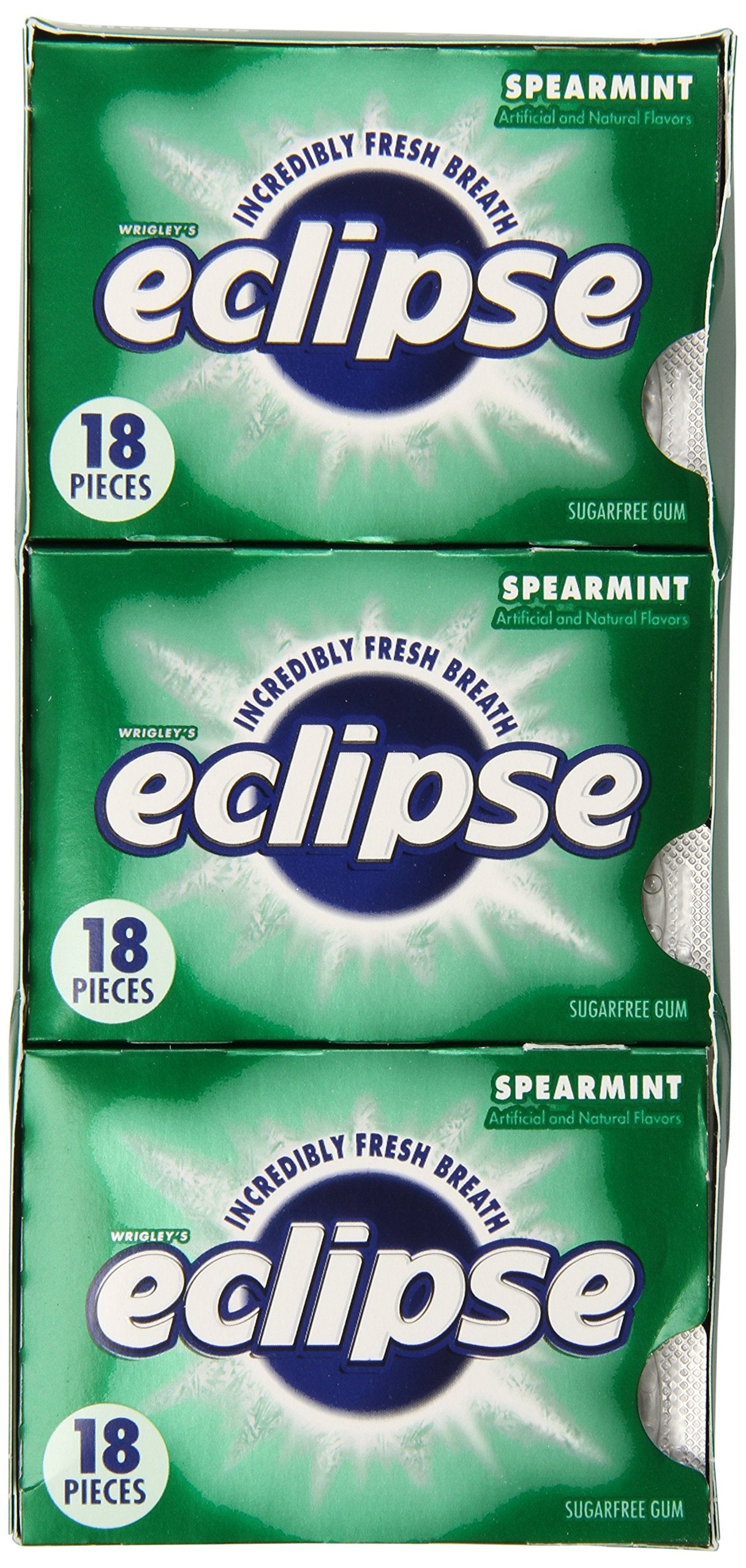 Wrigley's Eclipse Spearmint (12Count), 1 lb
